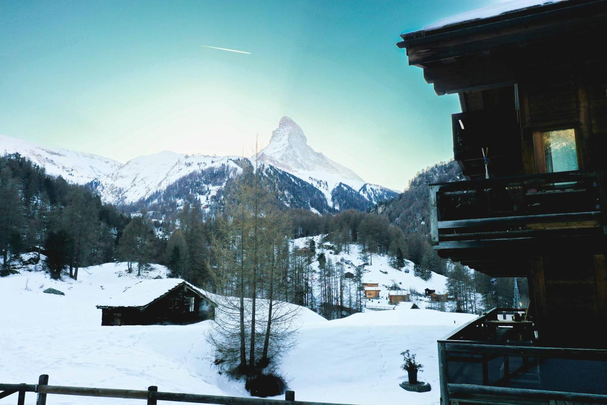 Duplex Apartment With Sauna In Zermatt Exterior foto